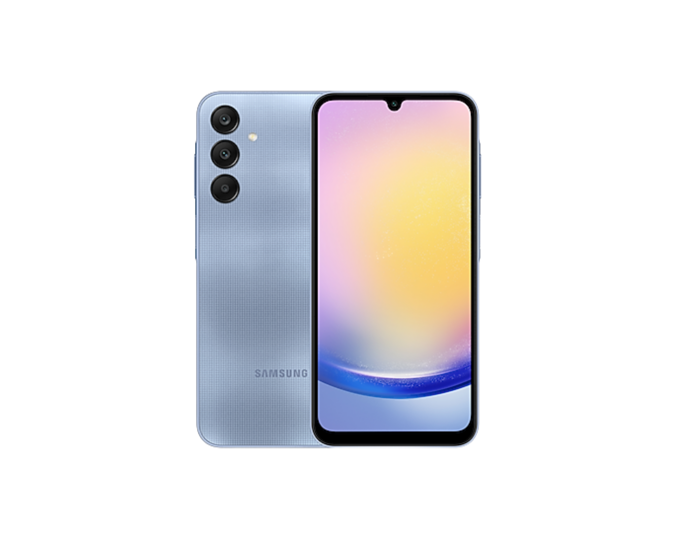 A25 5G (128GB) - Azul + Galaxy Buds FE - Grafite | Samsung Brasil