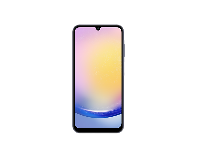 Combo A25 5G (256GB) - Azul Escuro + Galaxy Buds3 - Cinza Combo A25 5G (256GB) - Azul Escuro + Galaxy Buds3 - Cinza