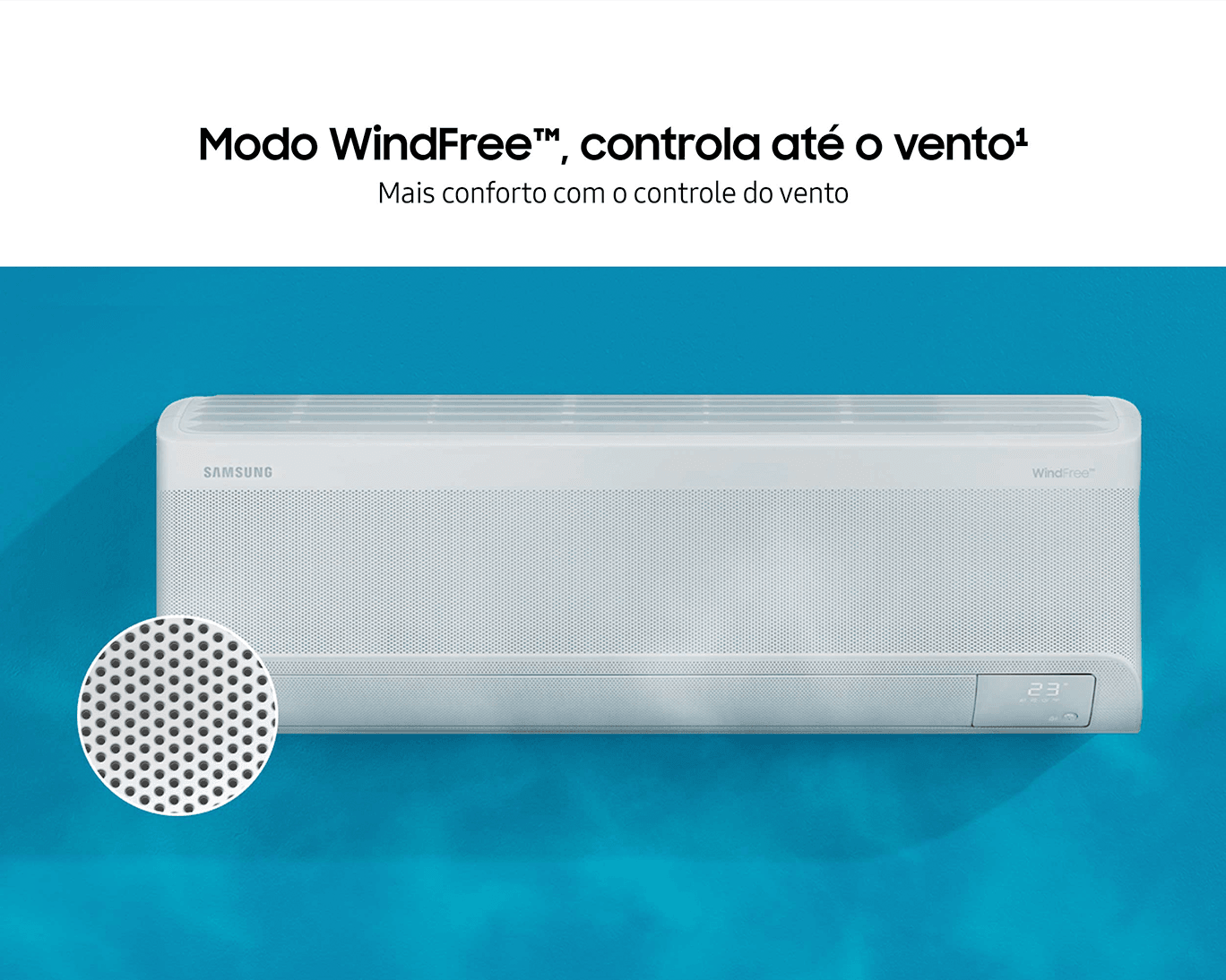 Ar-condicionado Split Inverter WindFree AI F 220V 18.000 BTUs/hr White