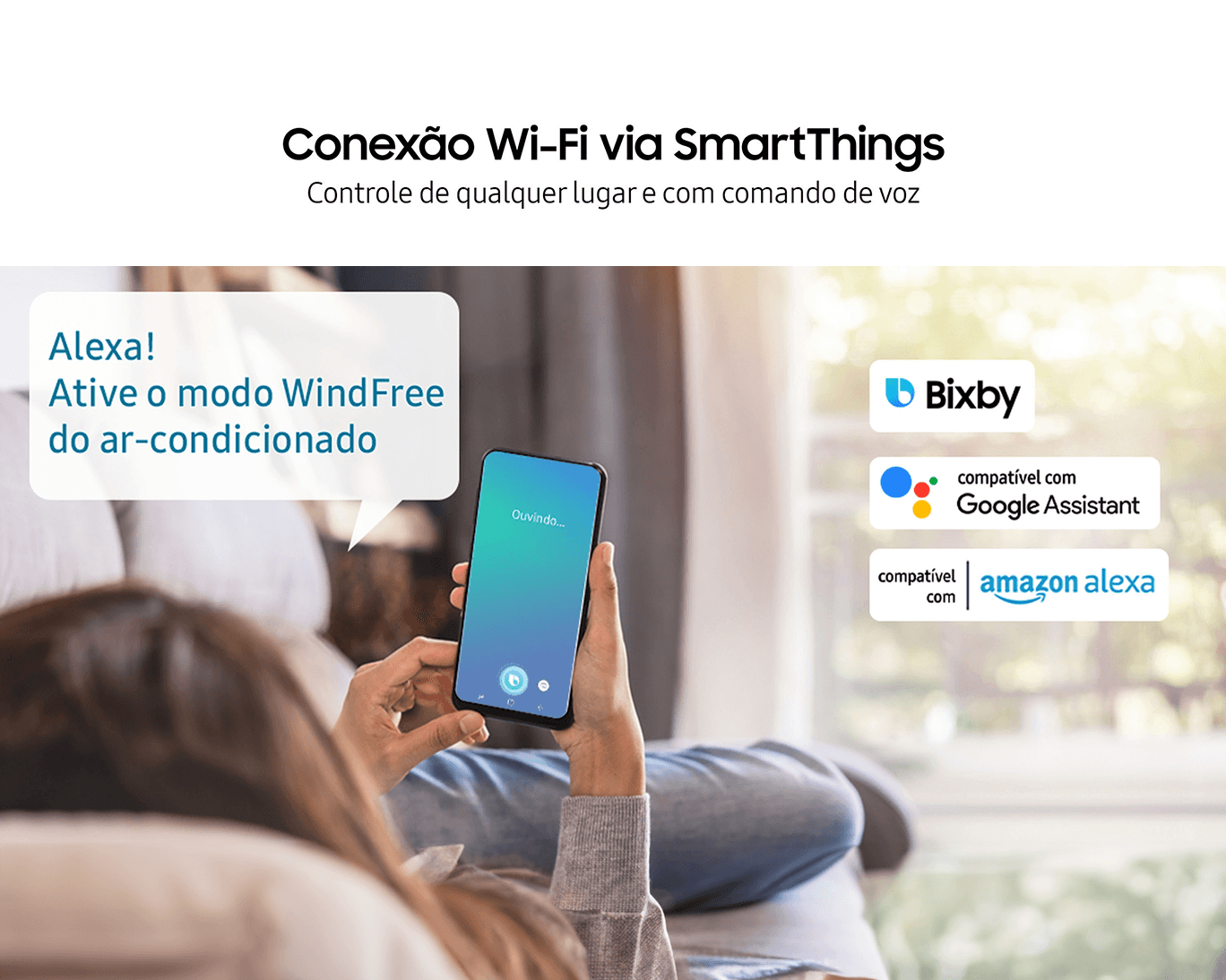 Ar-condicionado Split Inverter WindFree AI F 220V 24.000 BTUs/hr White