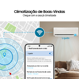 Ar-condicionado Split Inverter WindFree AI F 220V 24.000 BTUs/hr White