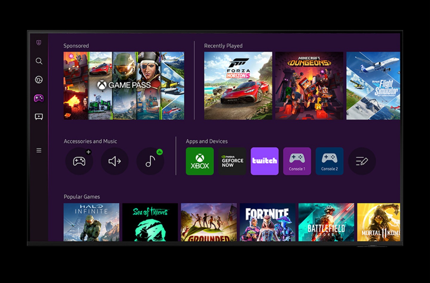 Samsung Gaming Hub