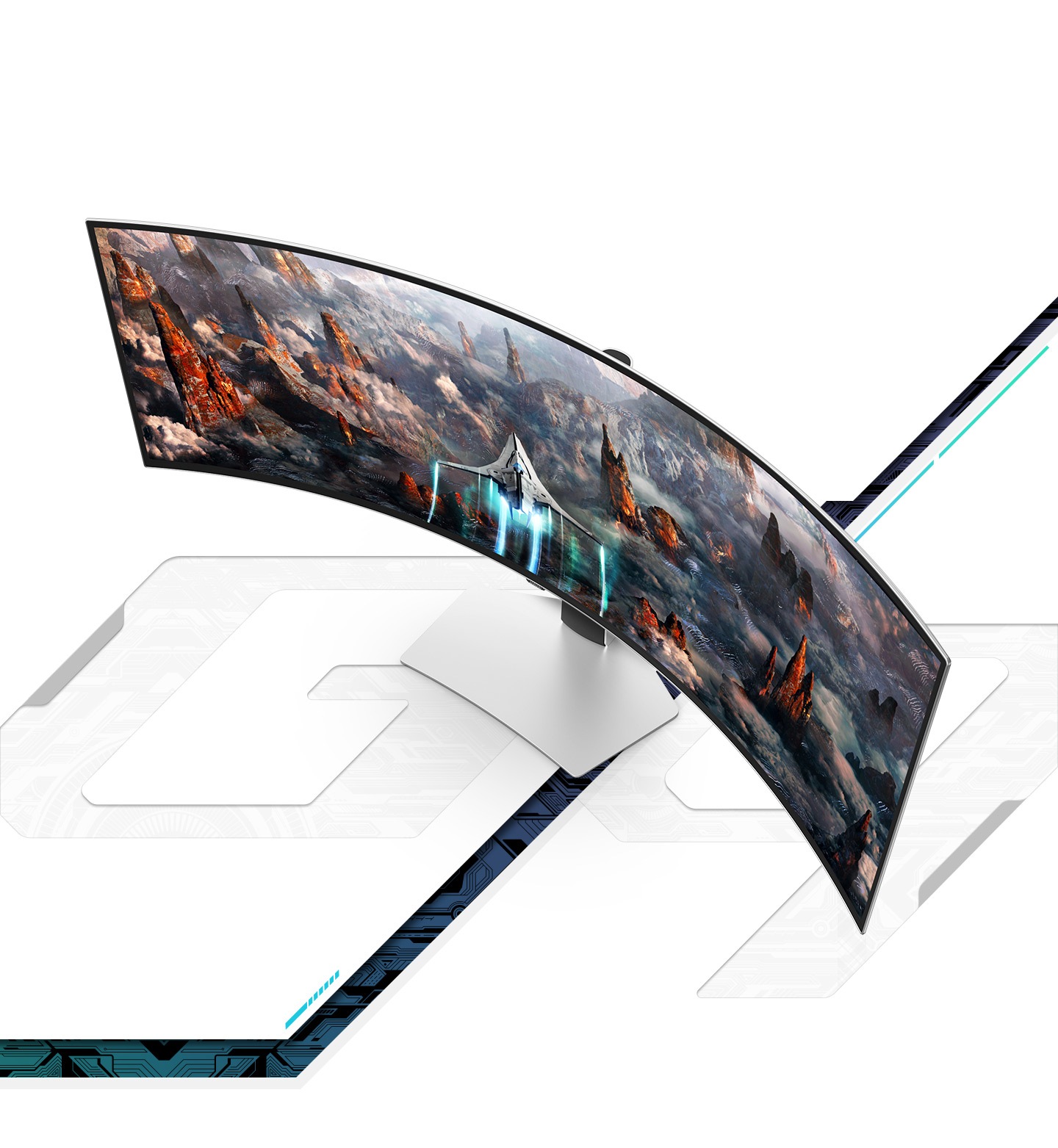 The Odyssey monitor, with its name 