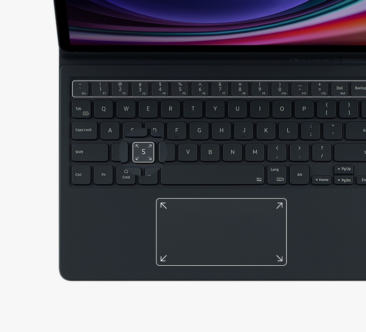 Galaxy Tab S9 / S19純正Book Cover Keyboard Galaxy Tab S9 / S19純正Book Cover Keyboard Galaxy Tab S9
