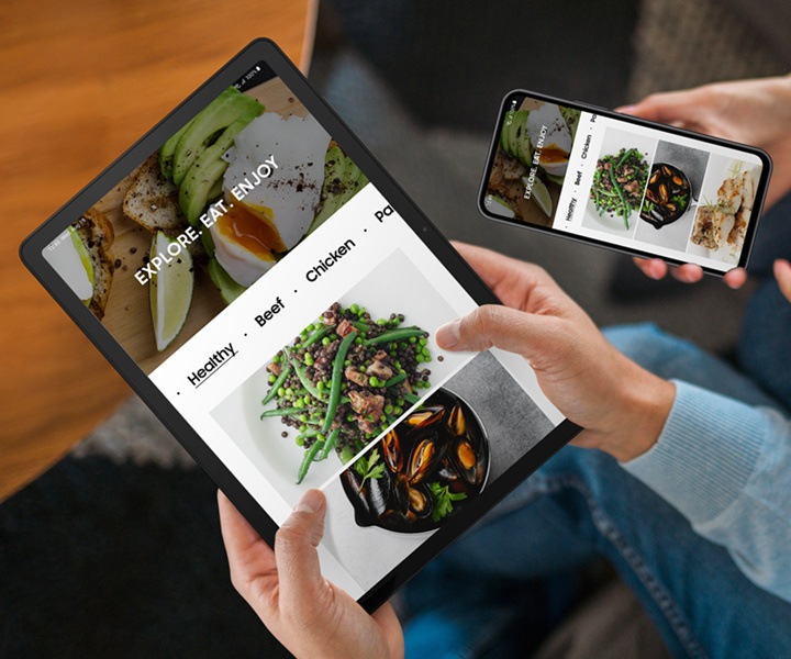 Galaxy Tab A9+ 5G Graphite 64 GB | Samsung Brasil