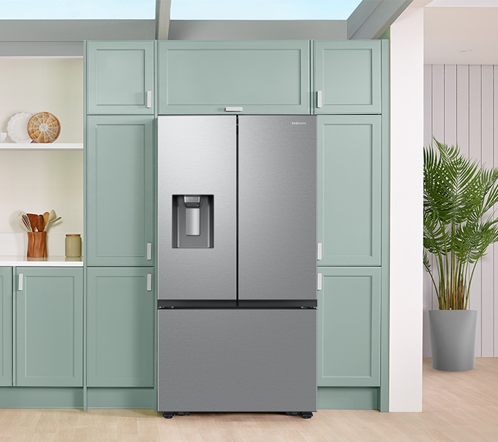 Geladeira French Door RF27 com Dispenser de Água e Gelo Inox 220V