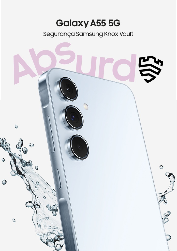 Business | Galaxy A55 5G EE (256GB) | SM-A556EZKMLEB | Samsung Brasil