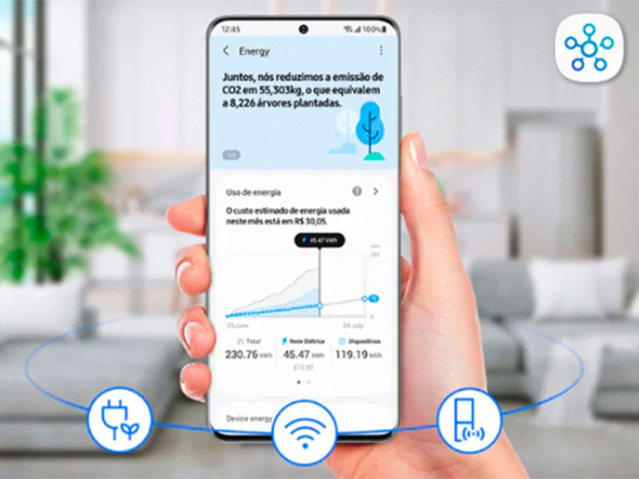 Economize com SmartThings Energy