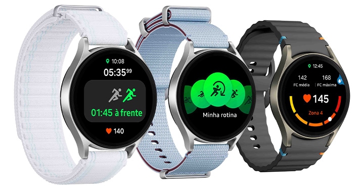 家電 Galaxy Watch 7 40mm (Bluetooth) SM-L300 KaBuM Aperte o K e evolua em Tecnologia e Games