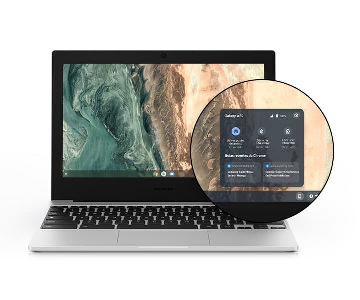 Galaxy Chromebook Go Celeron 4 GB 64 GB | Samsung Brasil