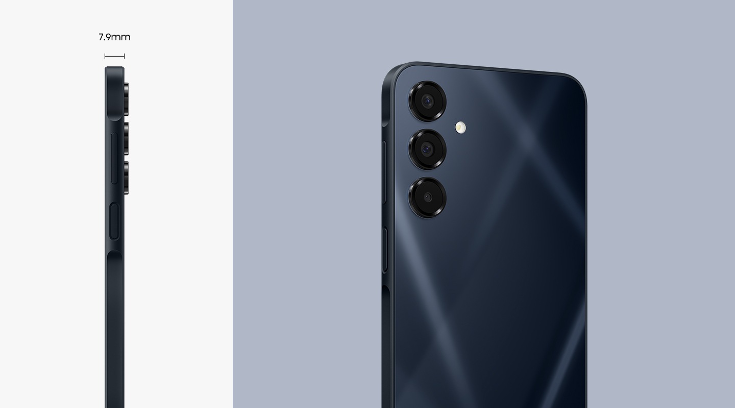 Design fino do Galaxy A16 5G
