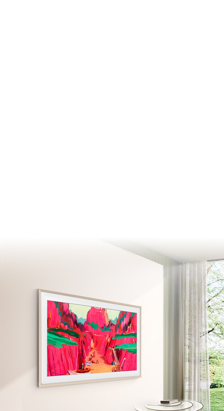 Vision AI Mini LED TV 65 polegadas QLED The Frame Pro | Samsung Brasil