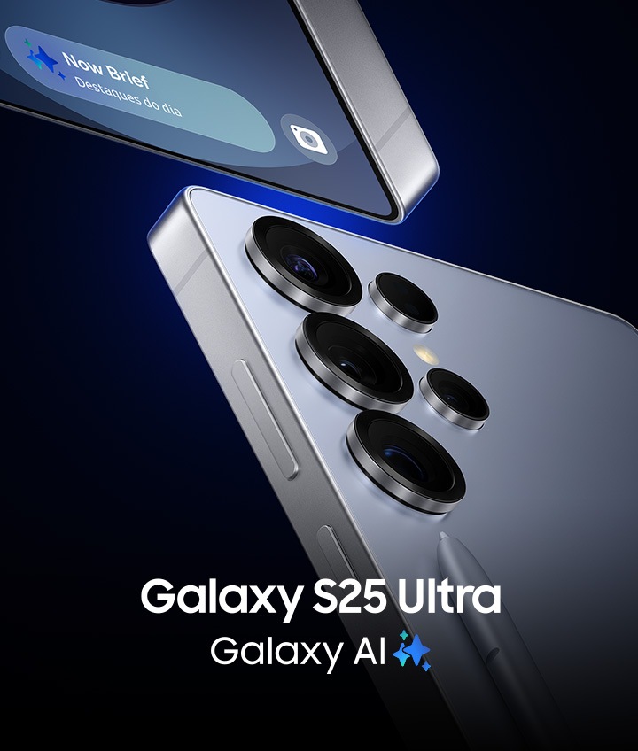 Combo Samsung Galaxy S25 Ultra 5G + Music Frame LS60D | Samsung Brasil