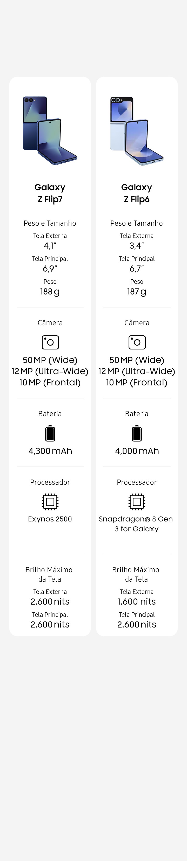 Business | Galaxy Z Flip7 | SM-F766BZKXZTO | Samsung Brasil