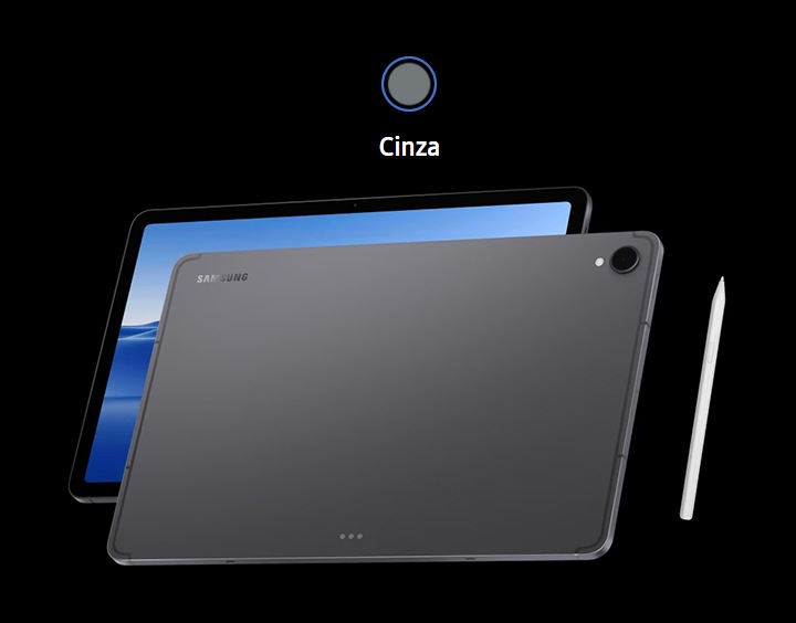 Tablet Galaxy Tab S11 11 polegadas Cinza 256 GB | Samsung Brasil
