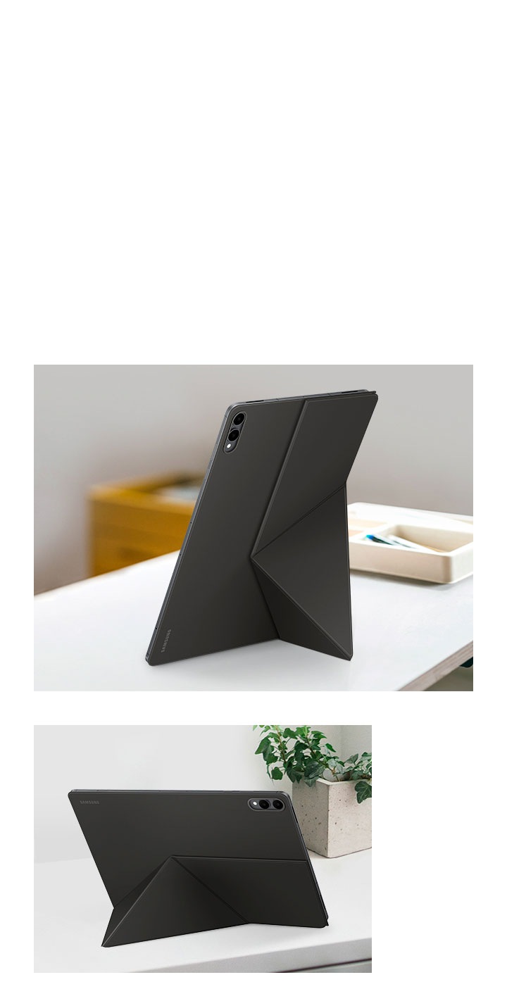 Capa Smart Book Cover Galaxy Tab S11 Ultra Black | Samsung Brasil
