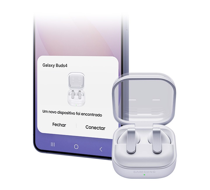 Conheça o novo Galaxy Buds4 Preto | Samsung Brasil