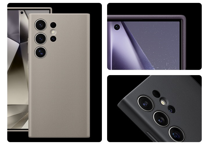 Galaxy S24 Ultra Vegan Leather Case Dark Violet | Samsung Brasil