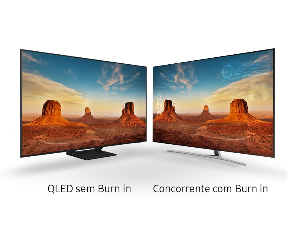 Smart TV QLED 55 Samsung 4K HDR QN55Q70TAGXZD com o Melhor Preço é no Zoom