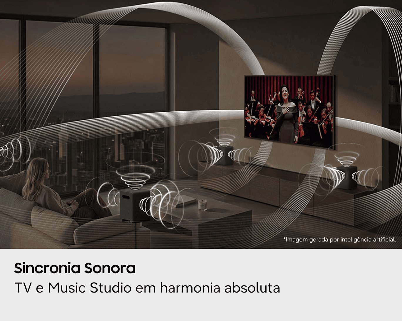 Music Studio 7 LS70H 3.1.1 canais Wireless Speaker (2026) Preto