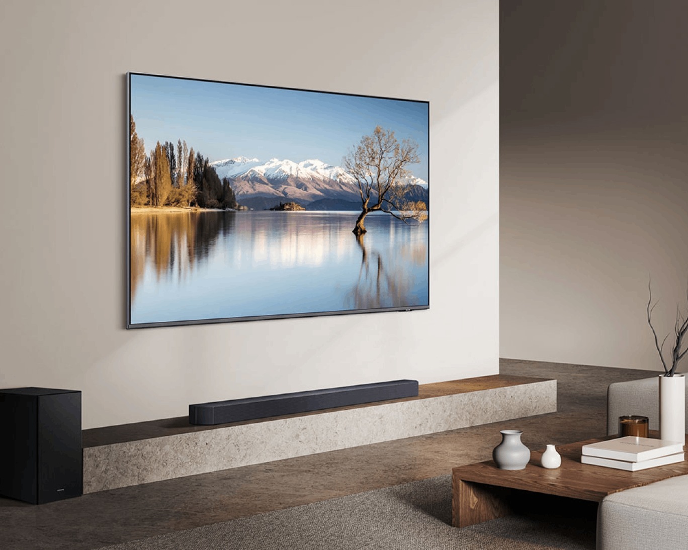 Q-series Soundbar HW-Q600F 3.1.2 ch Subwoofer (2025) Dynamic-R-perspective2 Black 