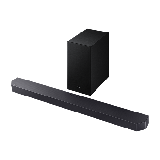 Q-series Soundbar HW-Q600F 3.1.2 ch Subwoofer (2025) Set-R-Perspective Black 