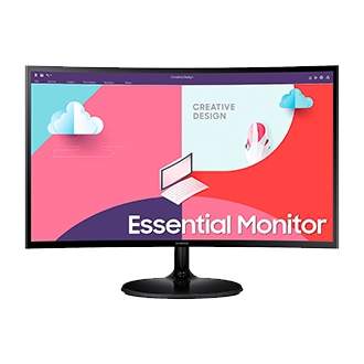 Samsung Monitor Curvo CF390 LC24F390FHLXZS - Review 