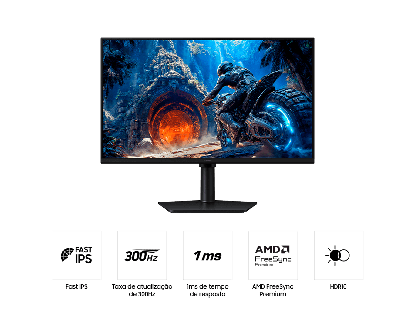 Monitor Gamer Odyssey G4 27" Preto