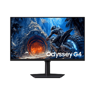 25/27 Inch Odyssey G4 G40H FHD 300Hz Gaming Monitor Front Black 