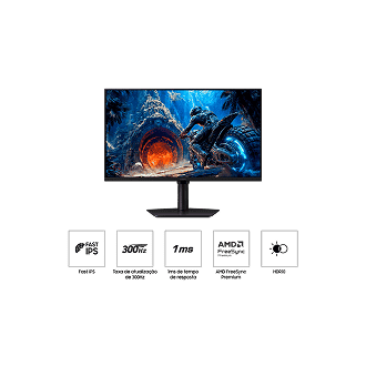 Monitor Gamer Odyssey G4 27" Preto