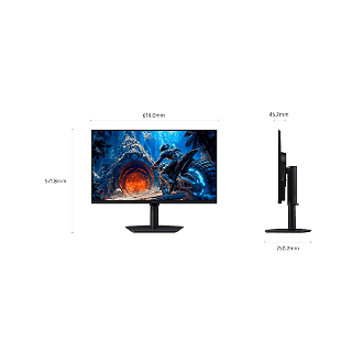Monitor Gamer Odyssey G4 27" Preto