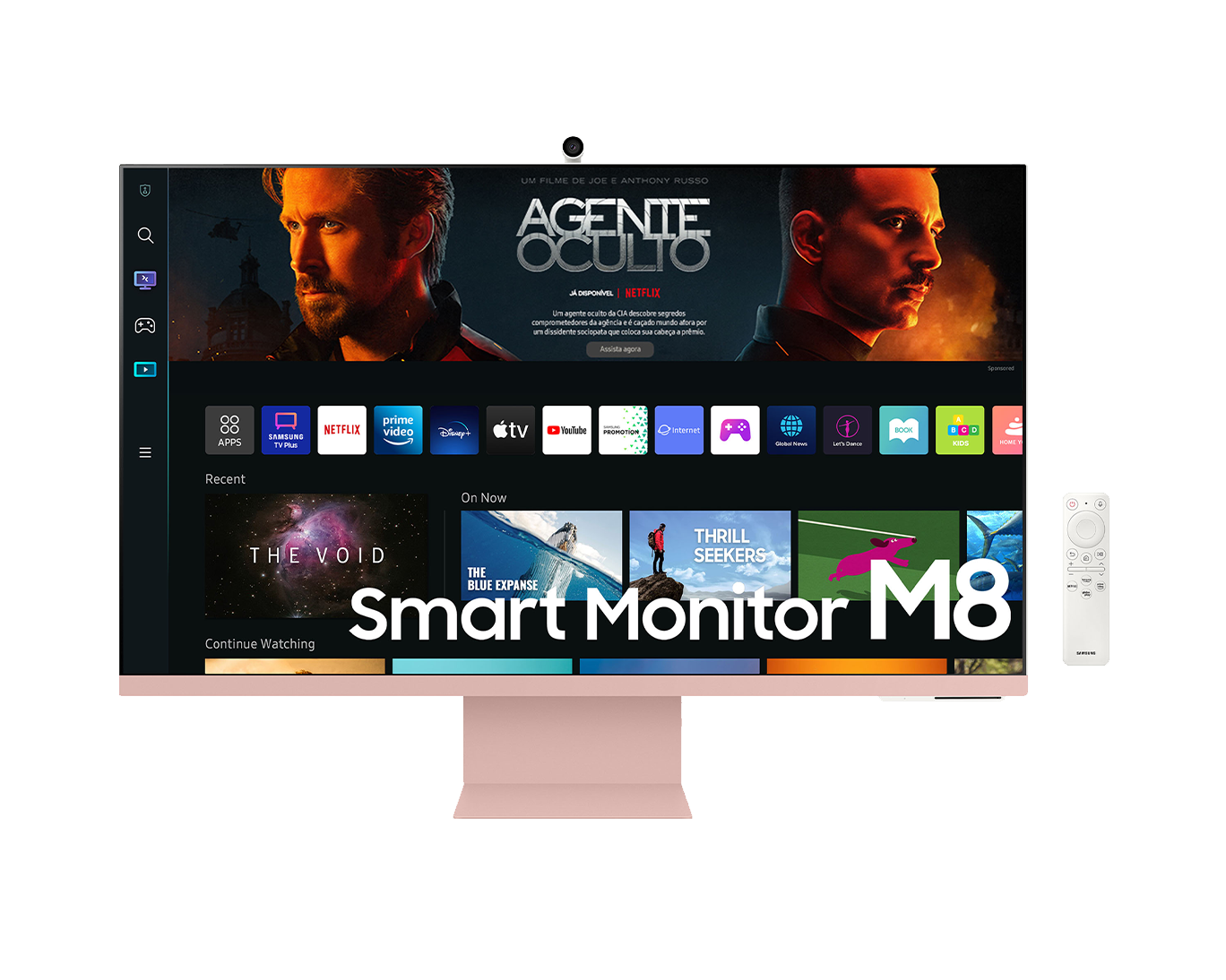 Samsung Smart Monitor M8 32” Rosa | Samsung Support BR