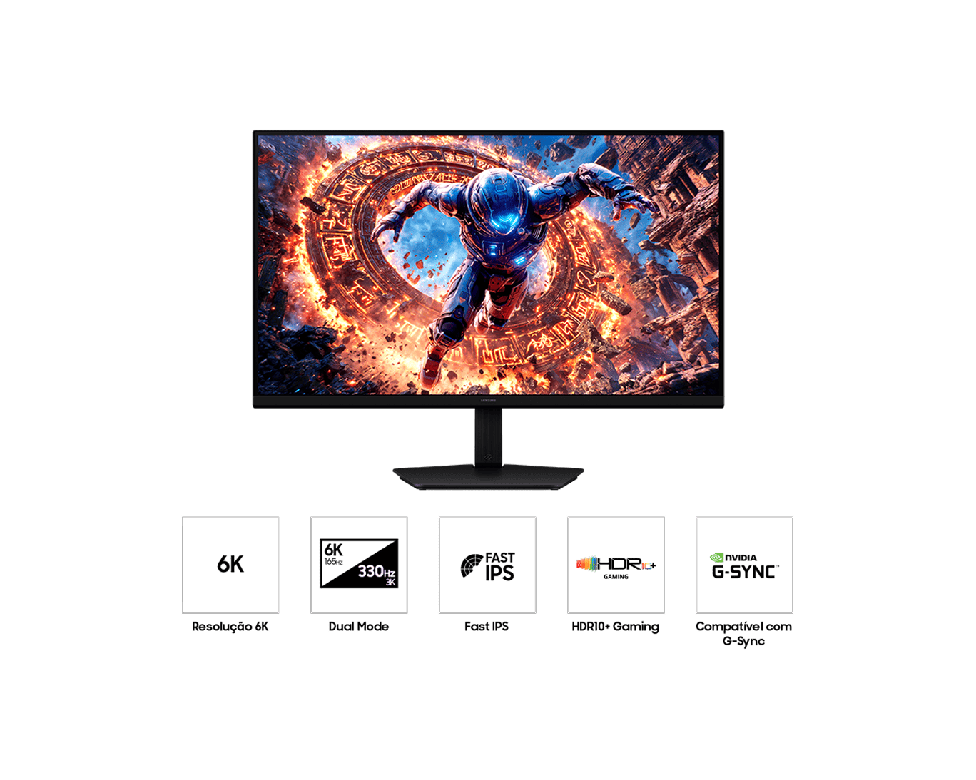 Monitor Gamer Odyssey G8 32" Black