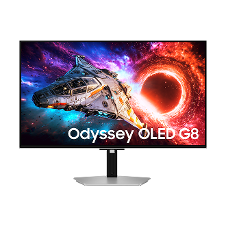 32" Odyssey OLED G8 4K Monitor Gamer Silver