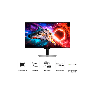 32" Odyssey OLED G8 4K Monitor Gamer Silver
