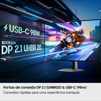 32" Odyssey OLED G8 4K Monitor Gamer Silver