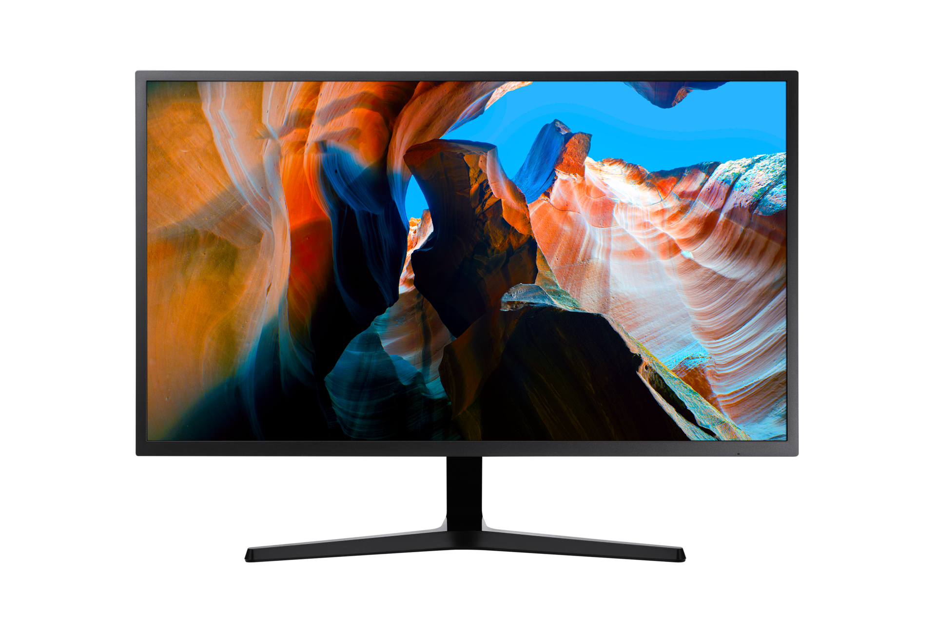  SAMSUNG UJ59 Series 32-Inch 4K UHD (3840x2160) Computer Monitor,  HDMI, Display Port, Eye Saver/Flicker Free Mode, FreeSync  (LU32J590UQNXZA),Black : Electronics