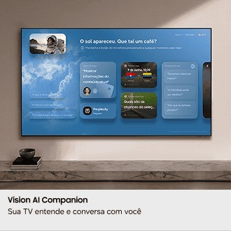 Smart TV Samsung Vision AI 65” Micro RGB 4K R85H (2026) Titanium Black
