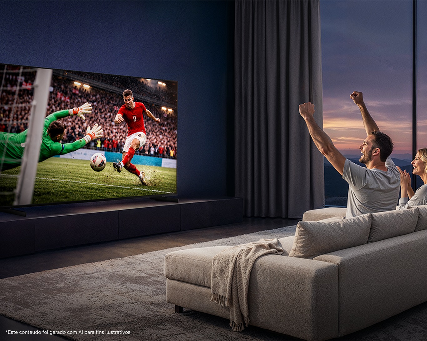 Smart TV Samsung Vision AI 75” Micro RGB 4K R85H (2026) Titanium Black
