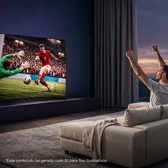 Smart TV Samsung Vision AI 75” Micro RGB 4K R85H (2026) Titanium Black