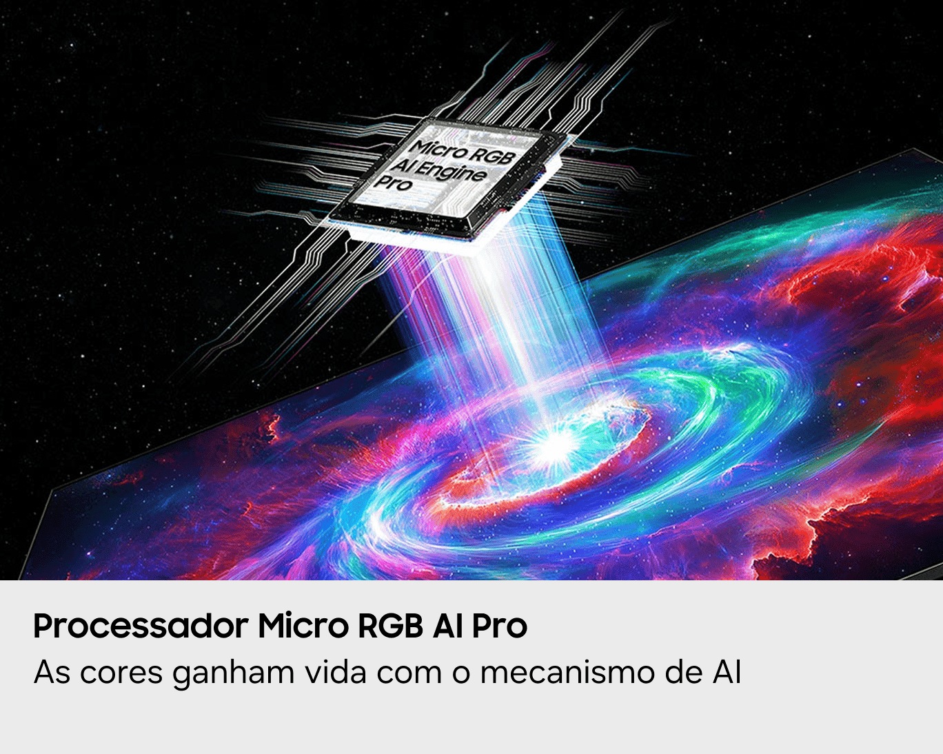 85" Micro RGB R95H 4K Samsung Vision AI Smart TV (2026) Negro