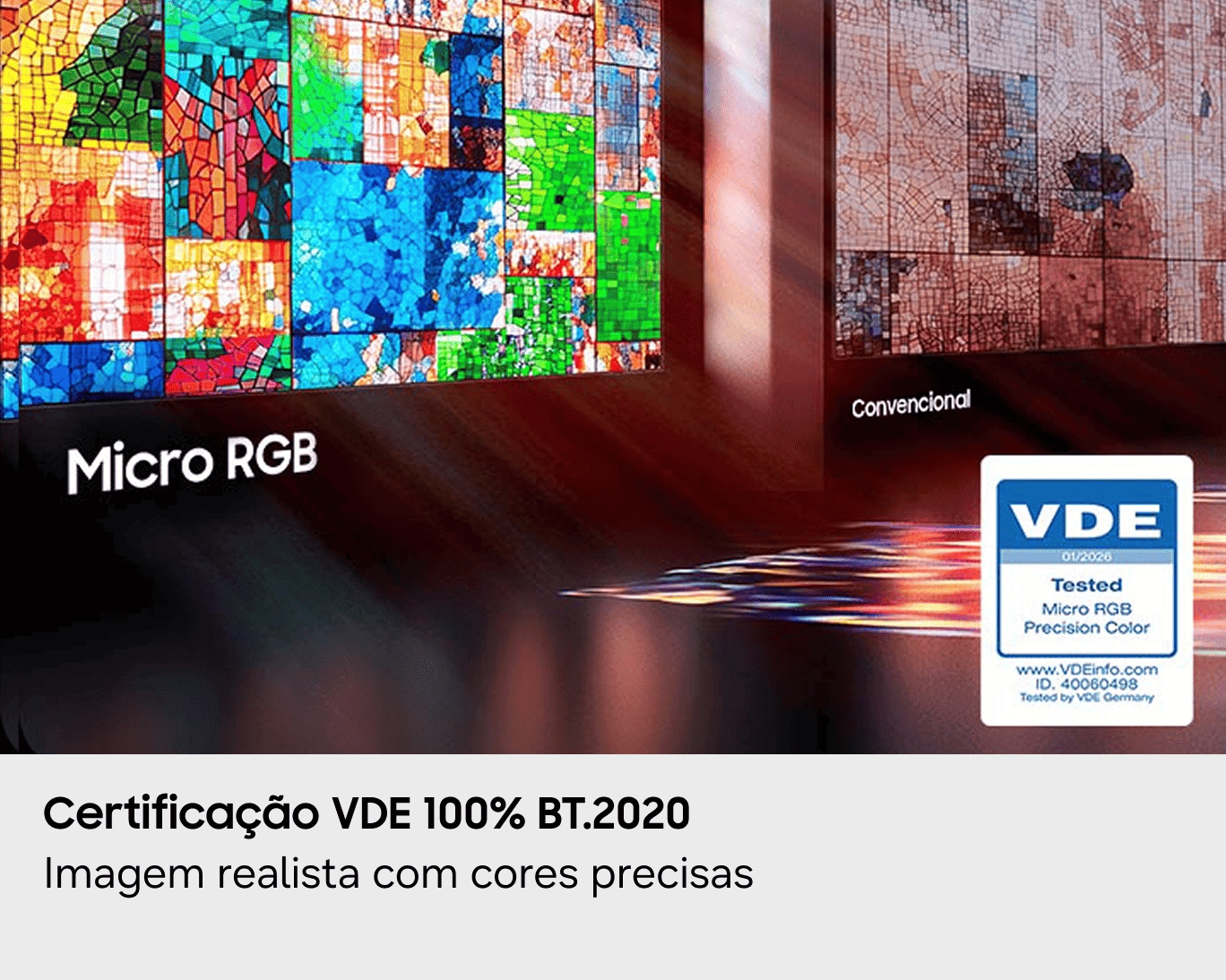 85" Micro RGB R95H 4K Samsung Vision AI Smart TV (2026) Negro