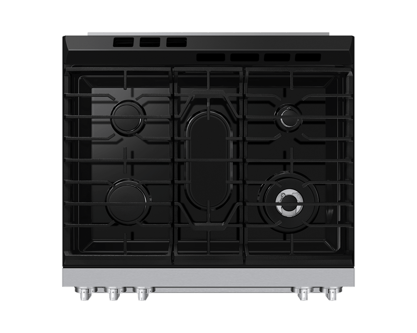 NSG80H/30_NSG80H60SRAX Air Fry Max and Pro-Style Design 6.0 cu.ft. R-Perspective-Open Silver 