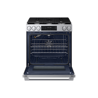 NSG80H/30_NSG80H60SRAX Air Fry Max and Pro-Style Design 6.0 cu.ft. Front-Open Silver 