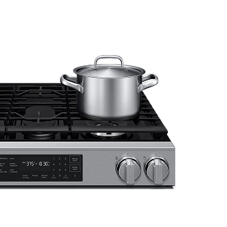 NSG80H/30_NSG80H60SRAX Air Fry Max and Pro-Style Design 6.0 cu.ft. Top Silver 