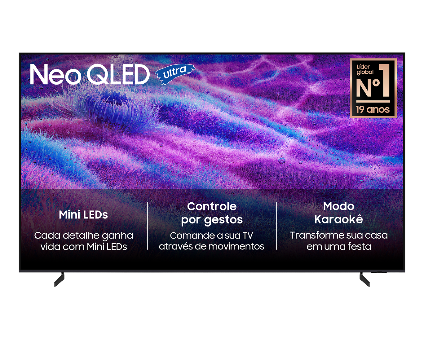 Super Big Vision AI TV 100" Neo QLED 4K QN80F 2025 Black