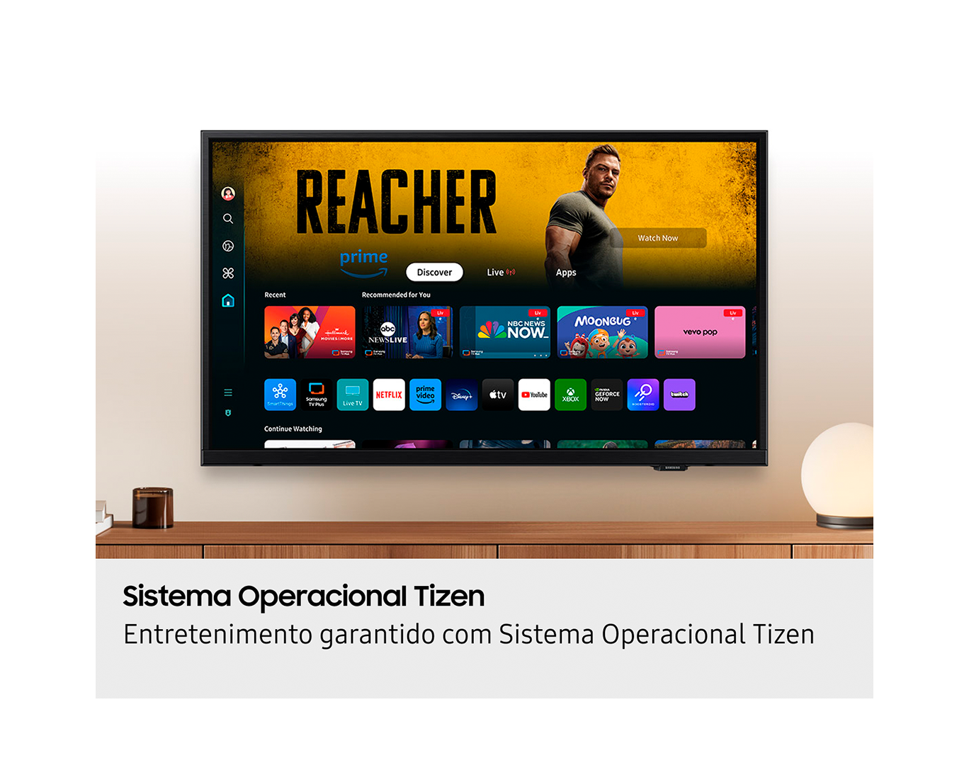 Smart TV 43" QLED Full HD Q5F 2025 Preto