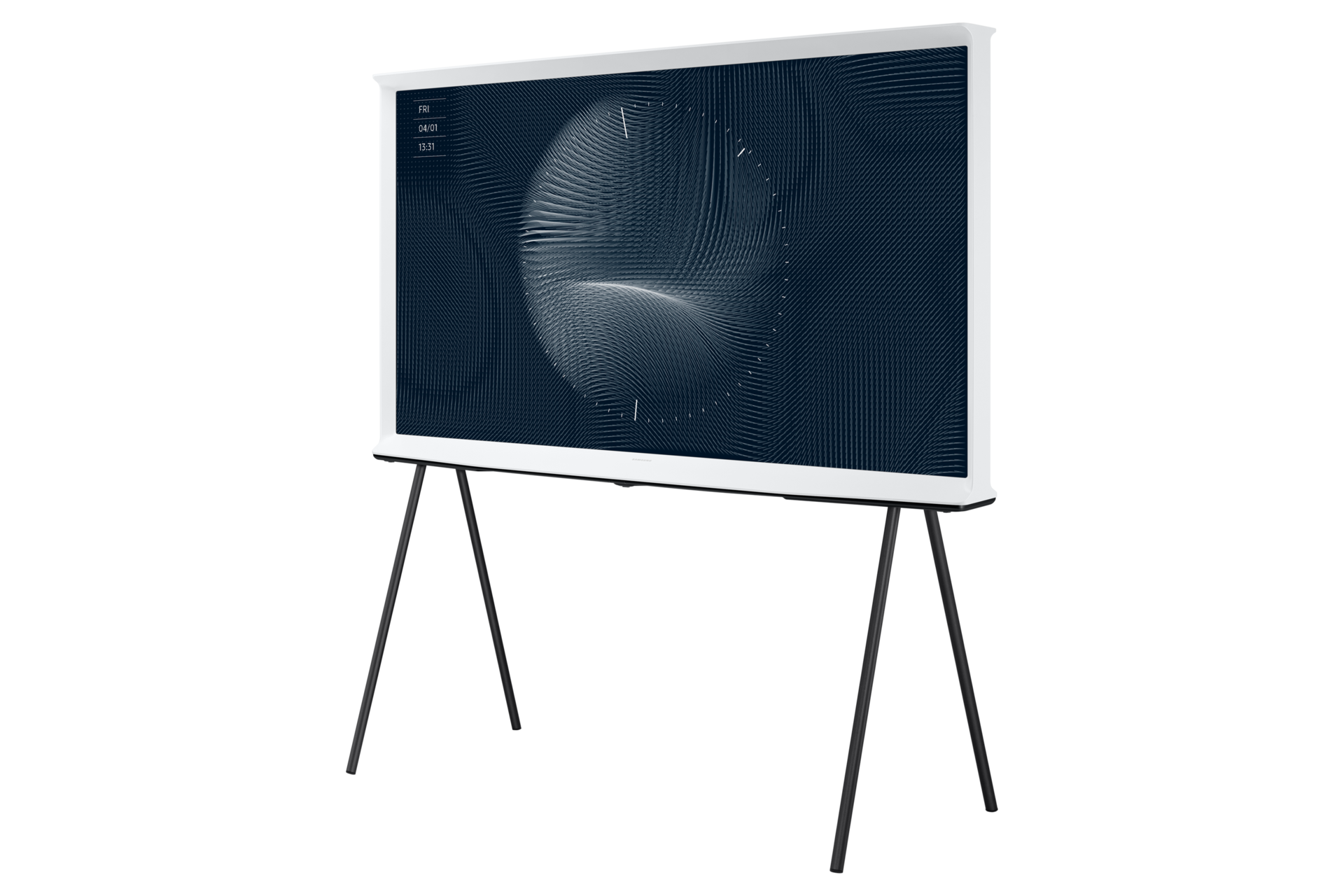 Smart TV 55" QLED 4K The Serif 55LS01B branca Branco