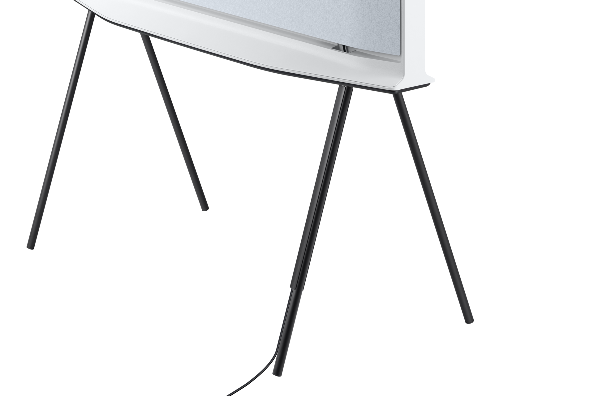 Smart TV 55" QLED 4K The Serif 55LS01B branca Branco