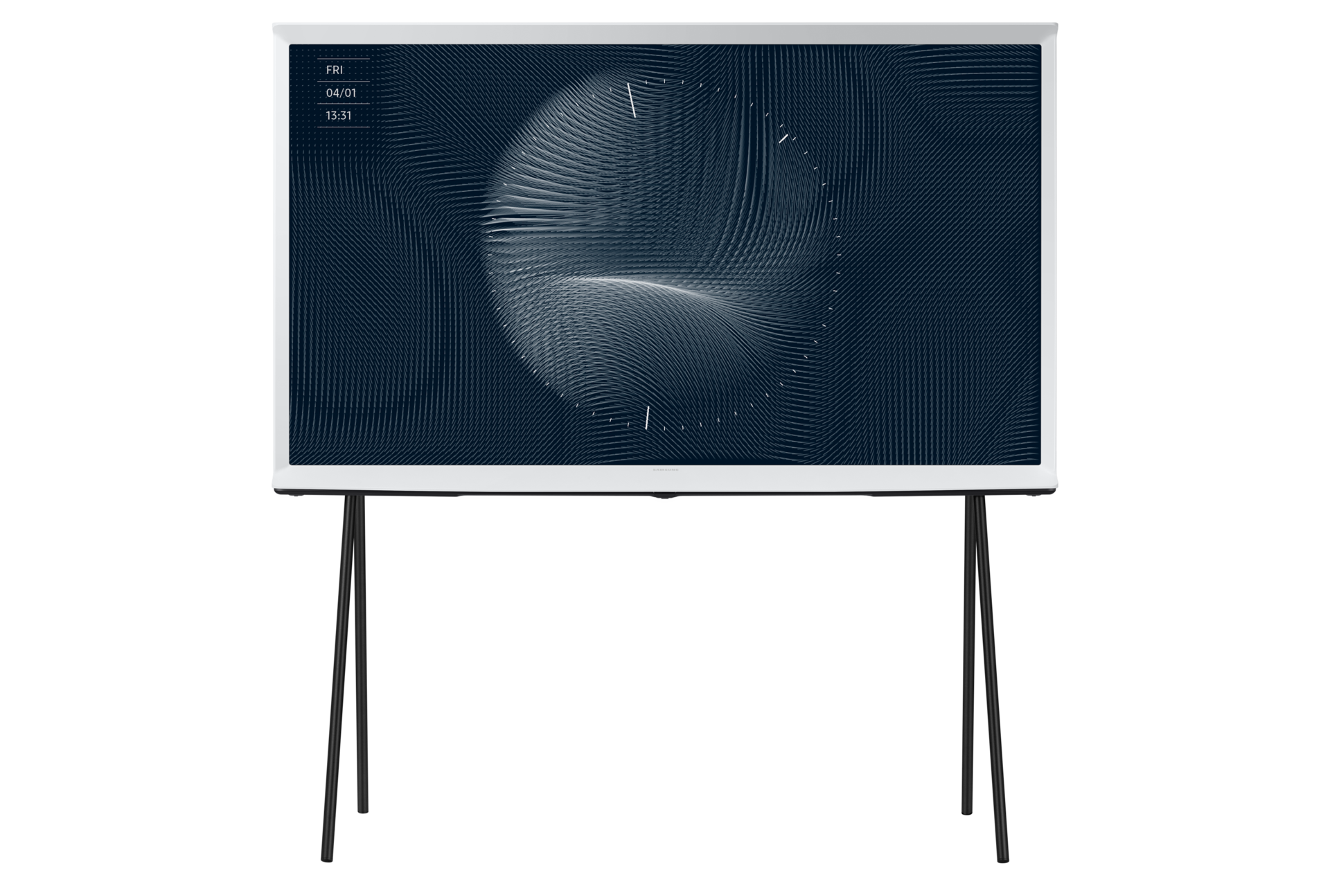 Smart TV 55" QLED 4K The Serif 55LS01B branca Branco